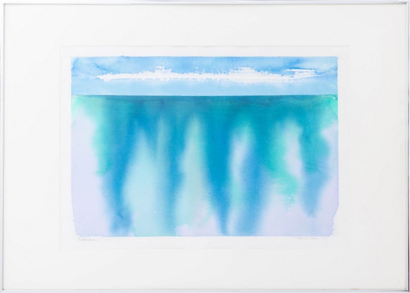 MAC WELLS "SKANDA" WATERCOLOR ON