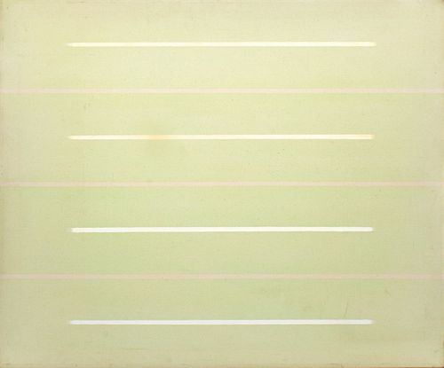 MAC WELLS UNTITLED OIL ON CANVAS,