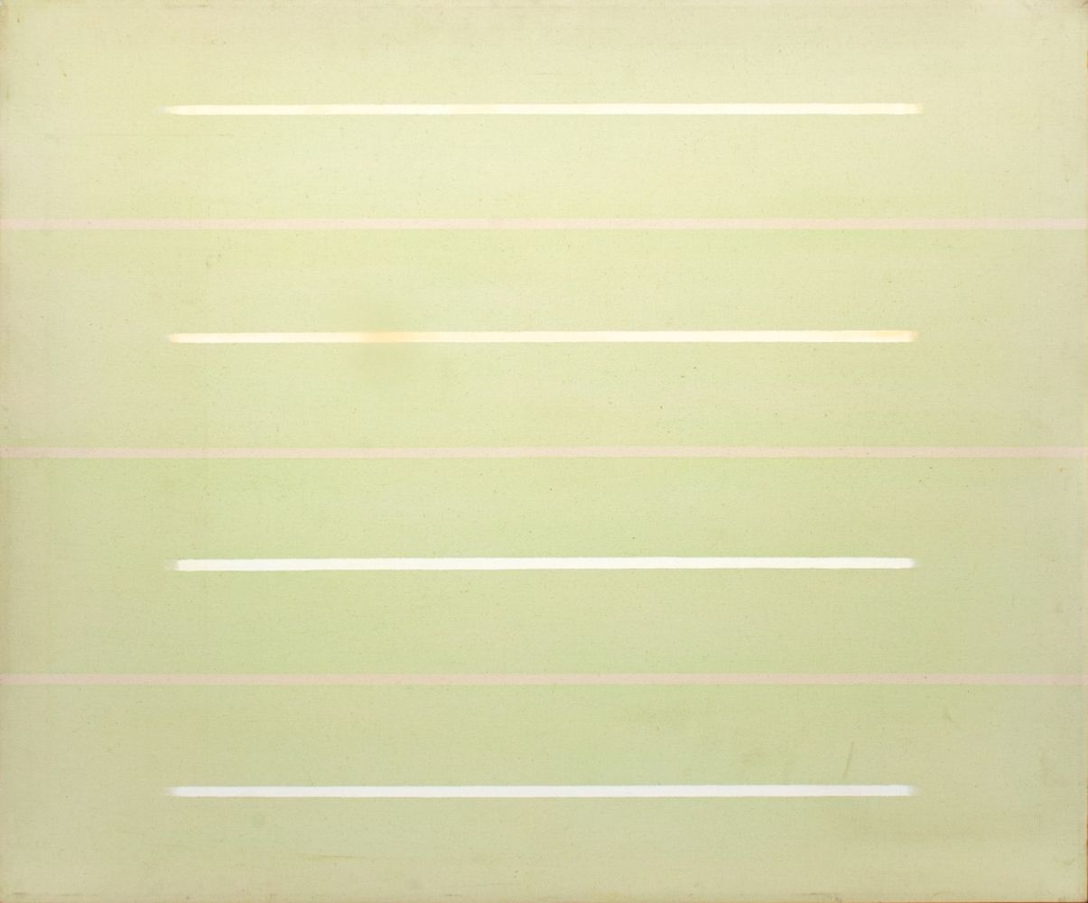 MAC WELLS UNTITLED OIL ON CANVAS,