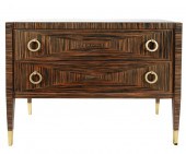 MACASSAR EBONY ART DECO-STYLE
