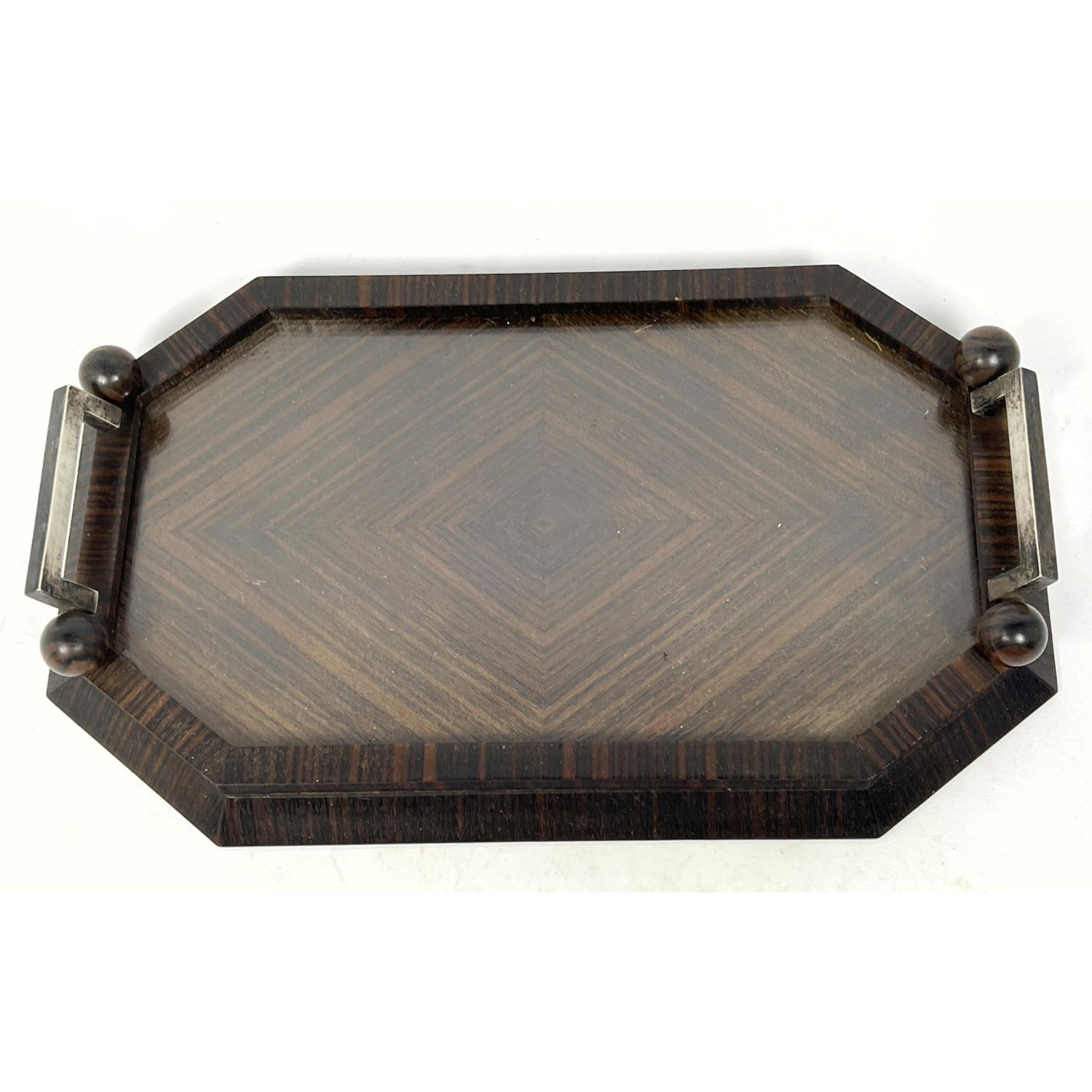 Macassar Ebony Austrian tray.