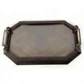 Macassar Ebony Austrian tray.