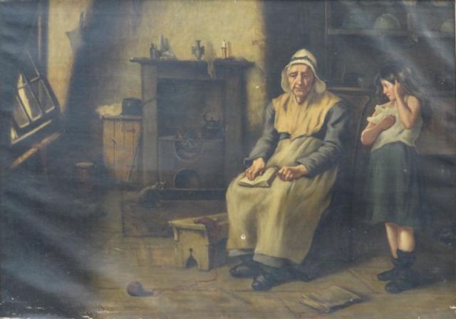MACDONALD. 1892 O/C of Elderly