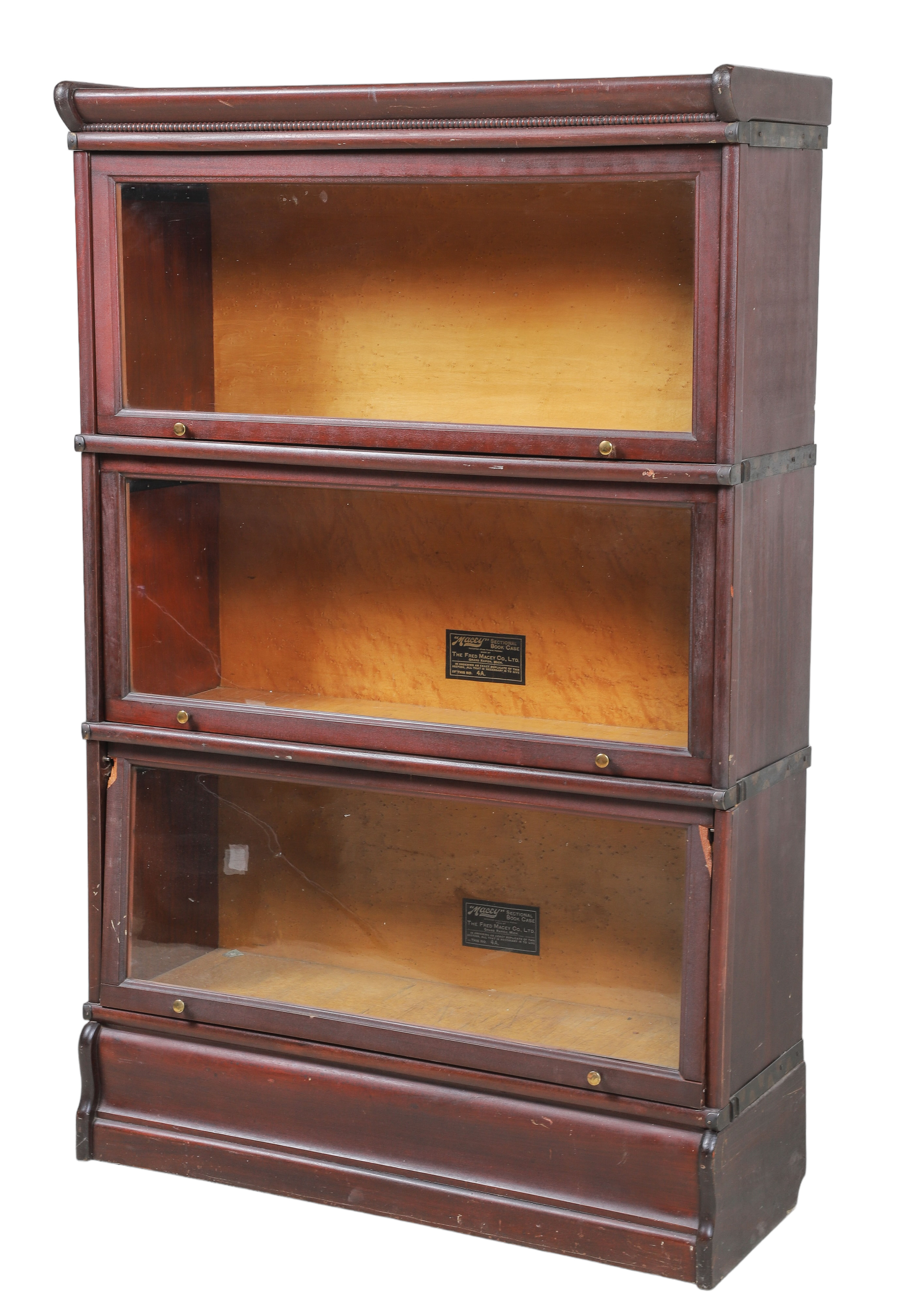 Macey 3 stack oak barrister