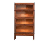 MACEY OAK BARRISTERS BOOKCASE<