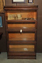 MACEY STACKED BOOKCASE. Oak  f