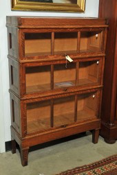 MACEY STACKED BOOKCASE. Oak th