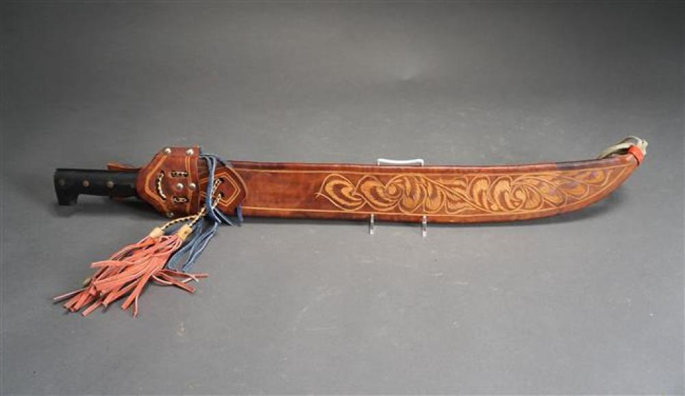 MACHETE IN DECORATIVE LEATHER