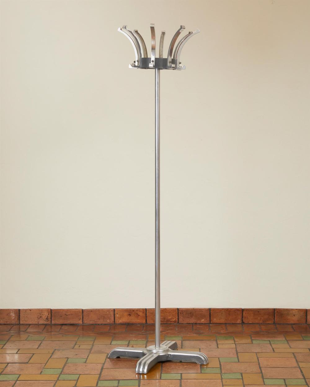 MACHINE AGE CHROMED METAL HAT