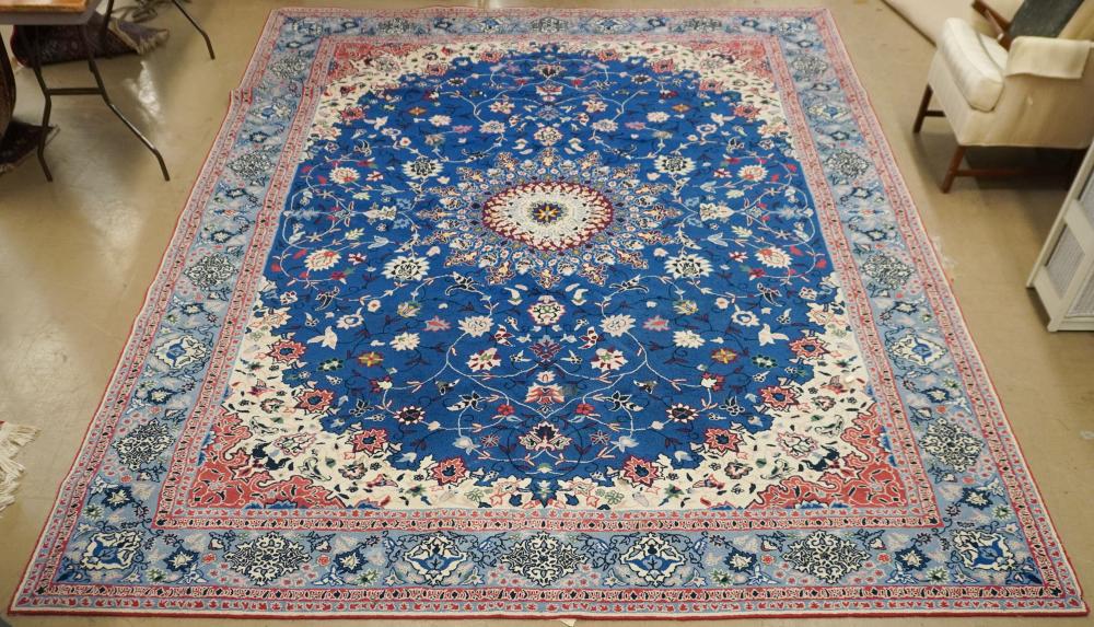 MACHINE MADE TABRIZ DESIGN RUG,