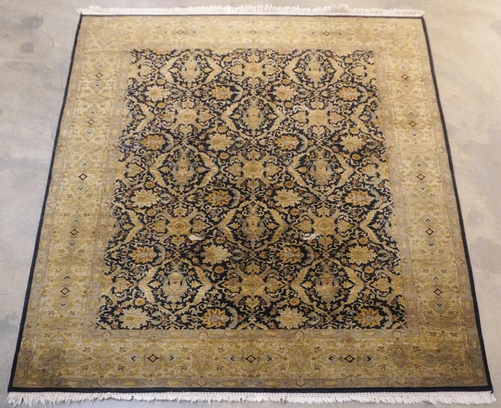 MACHINE MADE TABRIZ PATTERN RUG,