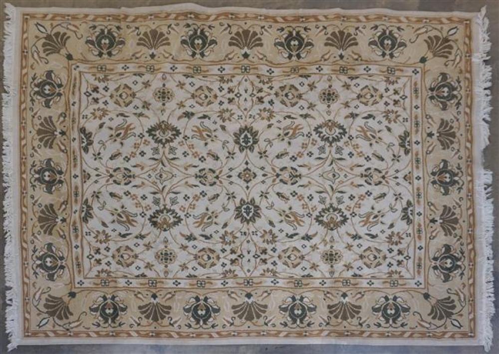 MACHINE-MADE TABRIZ PATTERN RUG, 12