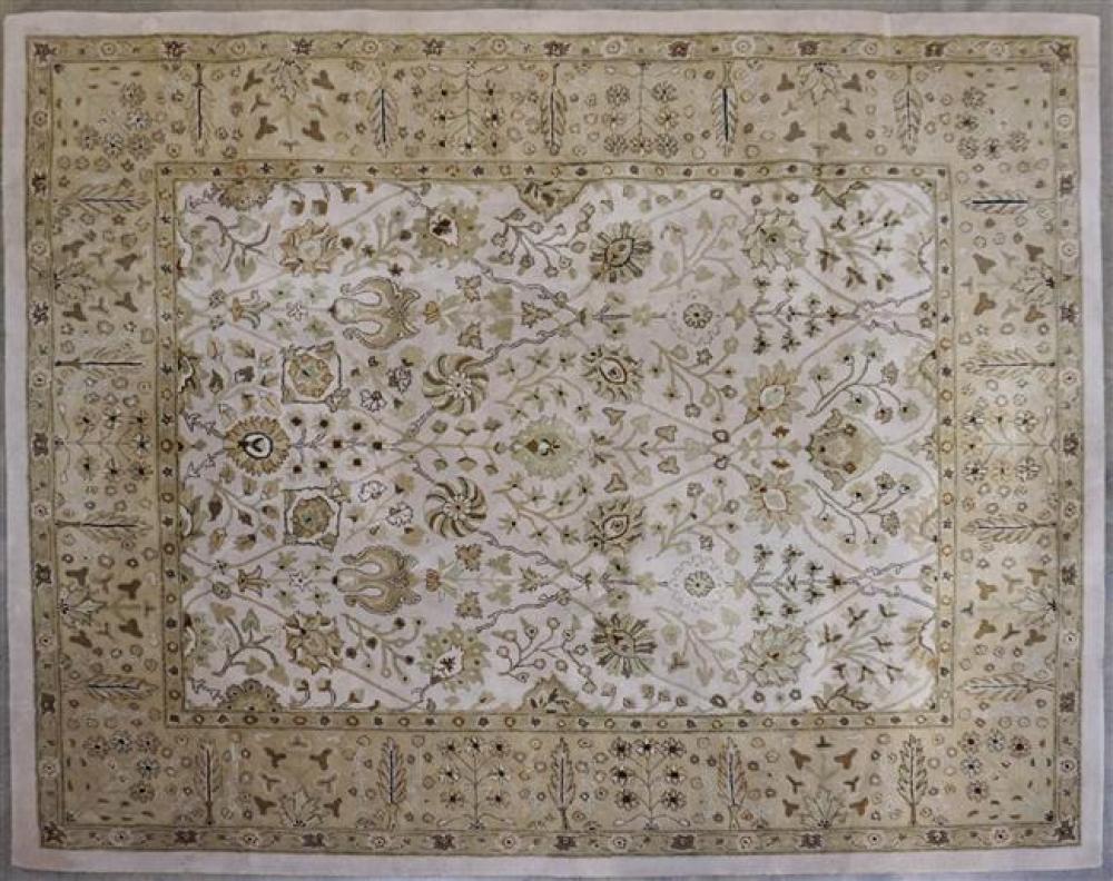 MACHINE-MADE TABRIZ PATTERN RUG, 12