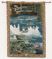MACHINE WOVEN WATER LILIES TAP