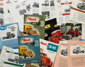 MACK TRUCK ITEMS FROM 1950 TO