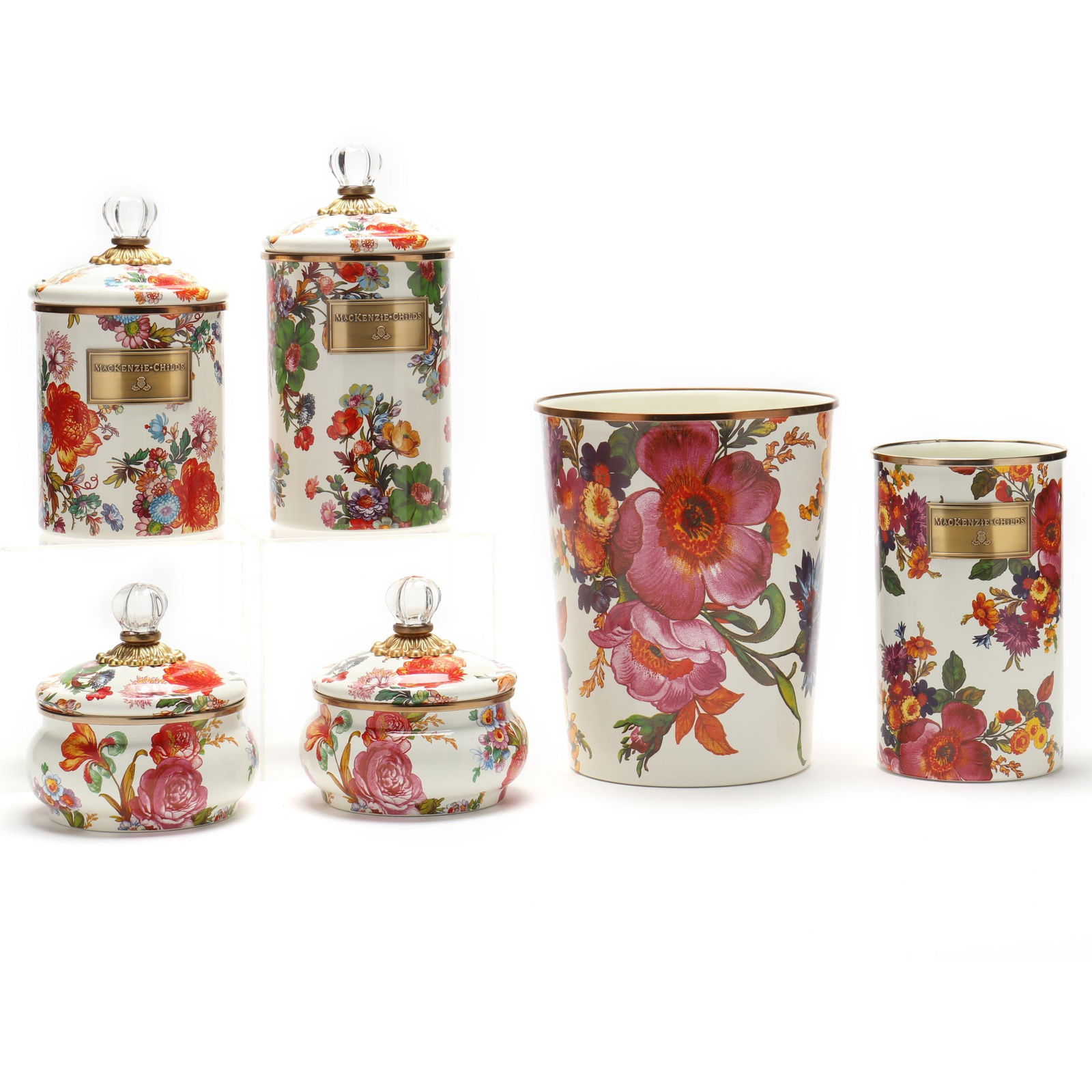 MACKENZIE-CHILDS, ASSORTED  WHITE