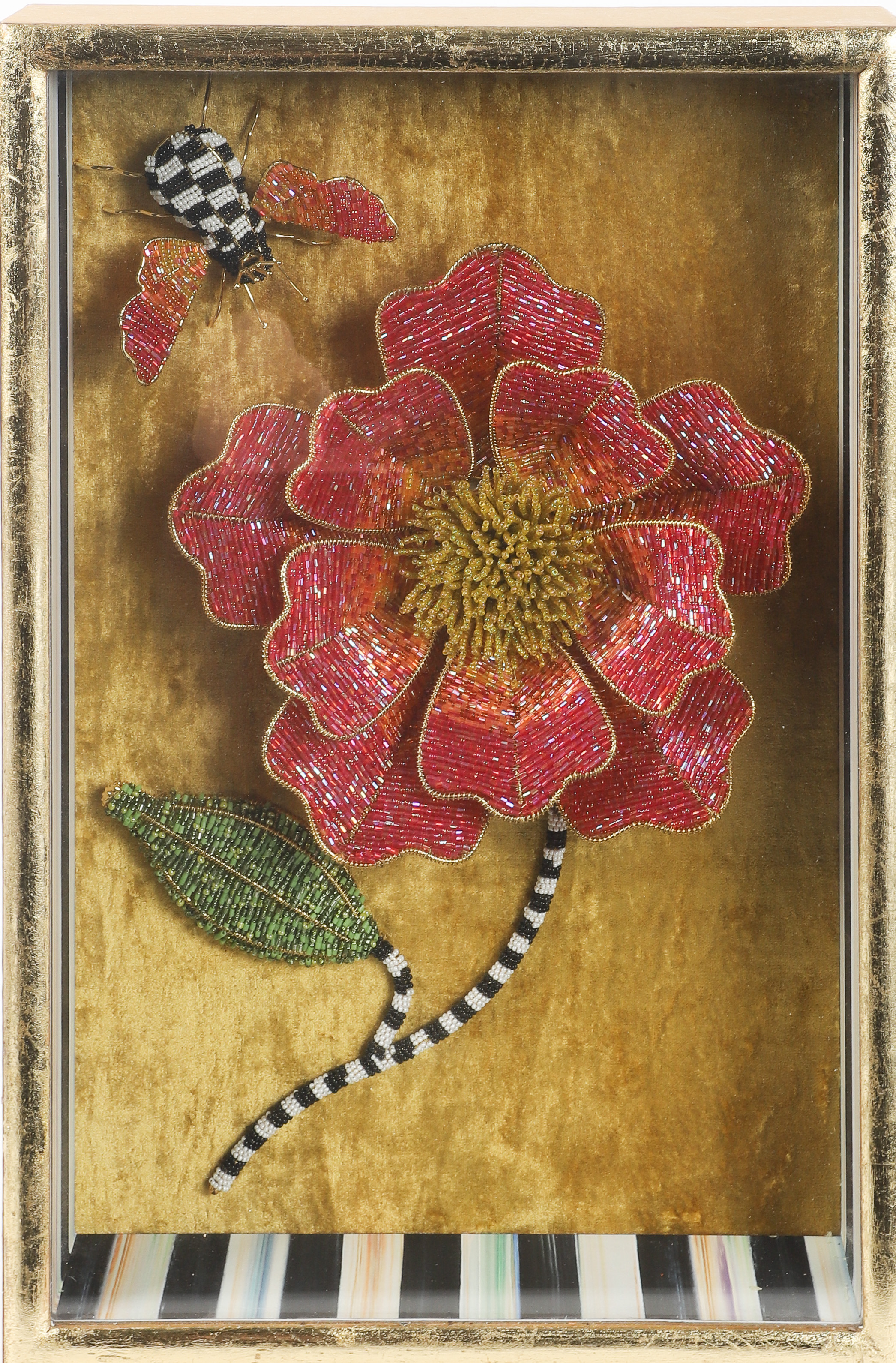 MacKenzie Childs Beaded Peony