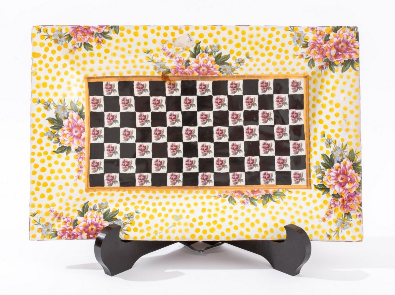 MACKENZIE-CHILDS CERAMIC PLATTER