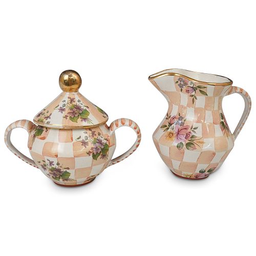 MACKENZIE-CHILDS CREAMER & SUGAR