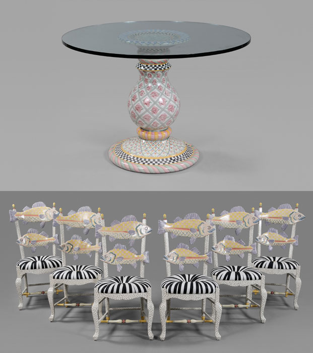 Mackenzie-Childs Dining Suite