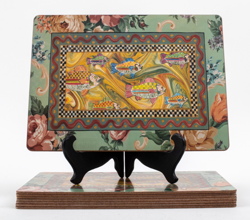 MACKENZIE-CHILDS FLORAL & FISH