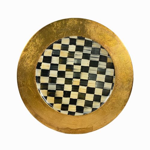MACKENZIE-CHILDS GOLD LEAF "COURTLY