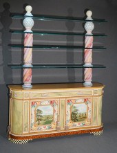 MACKENZIE-CHILDS PAINTED AND D