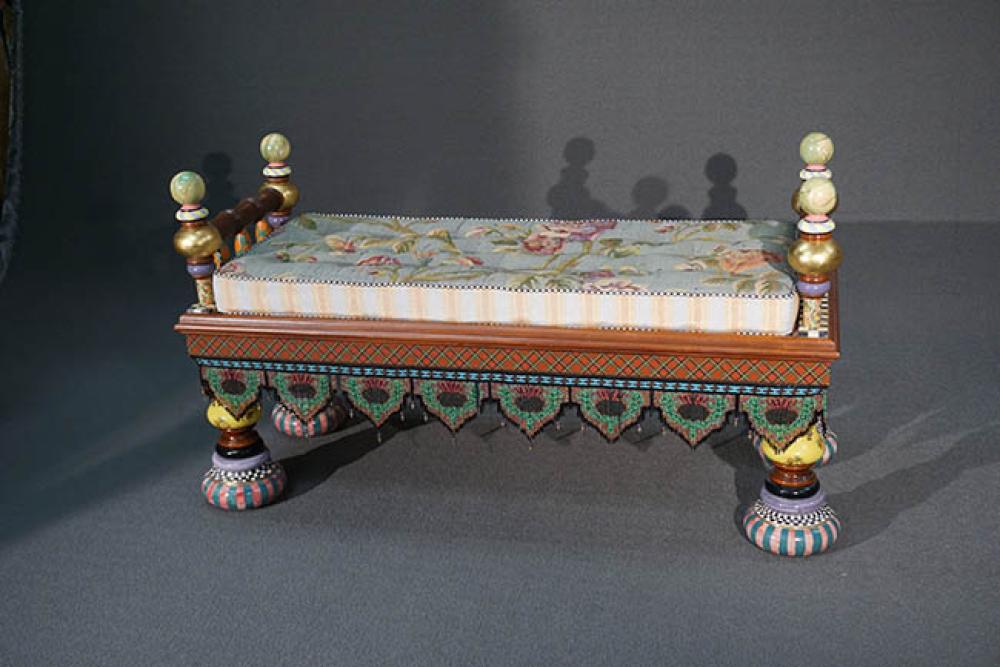 MACKENZIE-CHILDS PAINTED AND