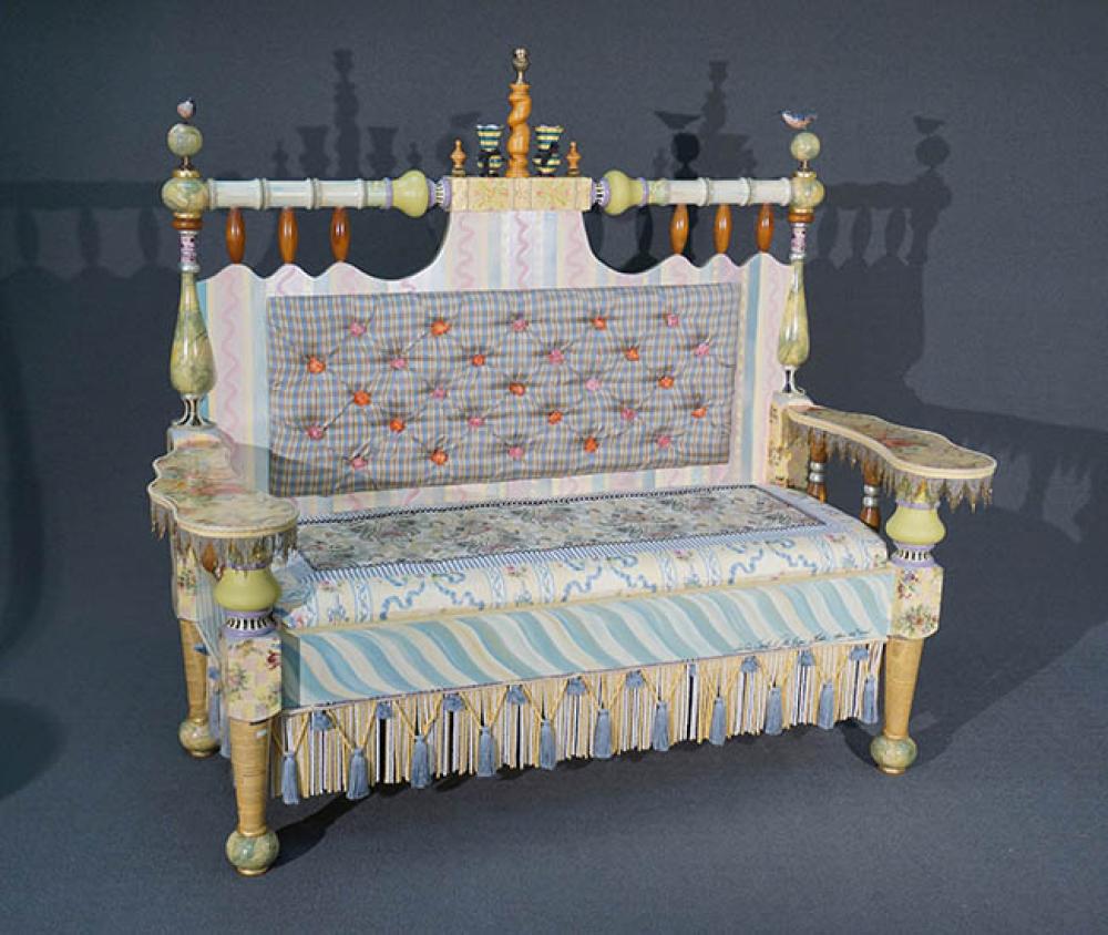 MACKENZIE-CHILDS PAINTED AND
