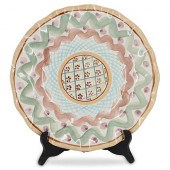 MACKENZIE-CHILDS PLATEDESCRIPT