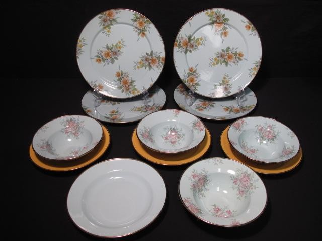 MacKenzie Childs plates and bowls