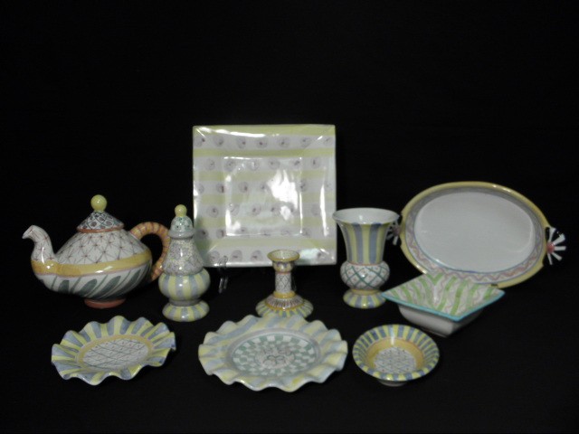 MacKenzie Childs redware art