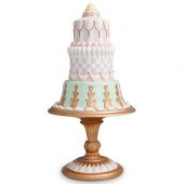 MACKENZIE CHILDS ROSEBUD CAKE