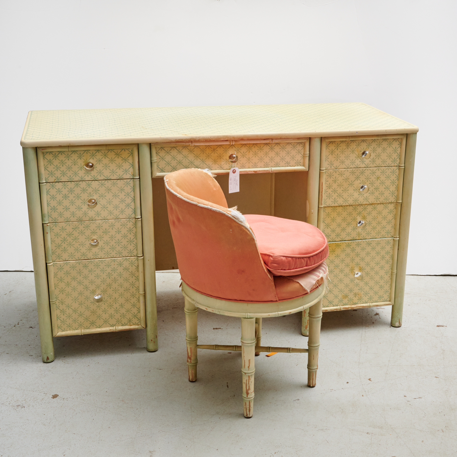 MACKENZIE-CHILDS STYLE PAINTED