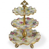 MACKENZIE CHILDS THREE TIER DE