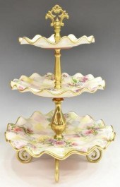 MACKENZIE-CHILDS THREE-TIERED