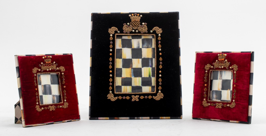 MACKENZIE-CHILDS VELVET PICTURE