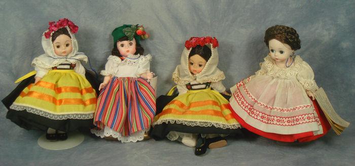 Madame Alexander Dolls, total of