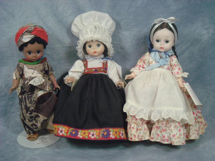 Madame Alexander Dolls, total of