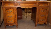 Maddox maple kneehole desk Est