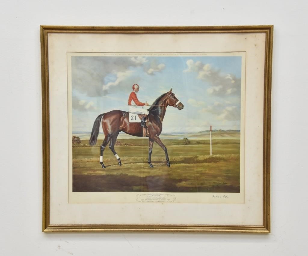 Madeline Selfe framed and matted