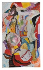MADELINE SHERRY ABSTRACT PAINT