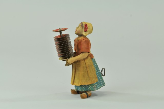 MADELON THE MAID CARRYING DAISIES