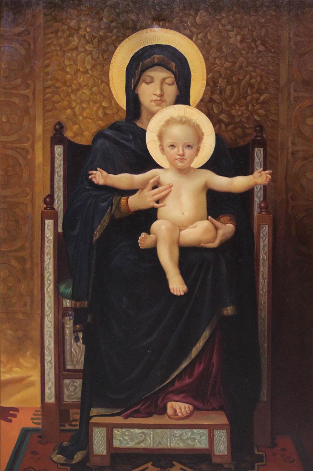 MADONNA AND CHILD Giclee: 36 x 24
