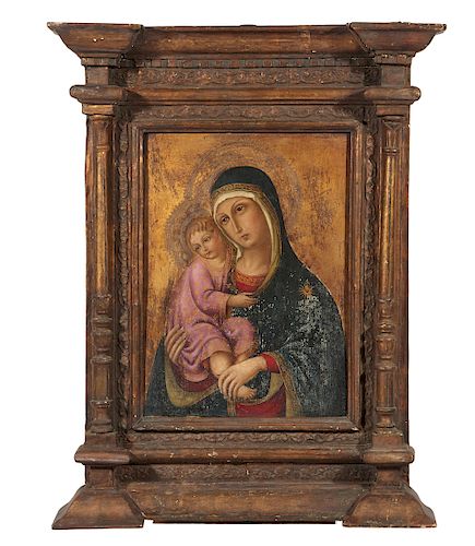 MADONNA AND CHILD IN EARLY 18TH