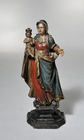 MADONNA AND CHILD SANTOS FIGUR