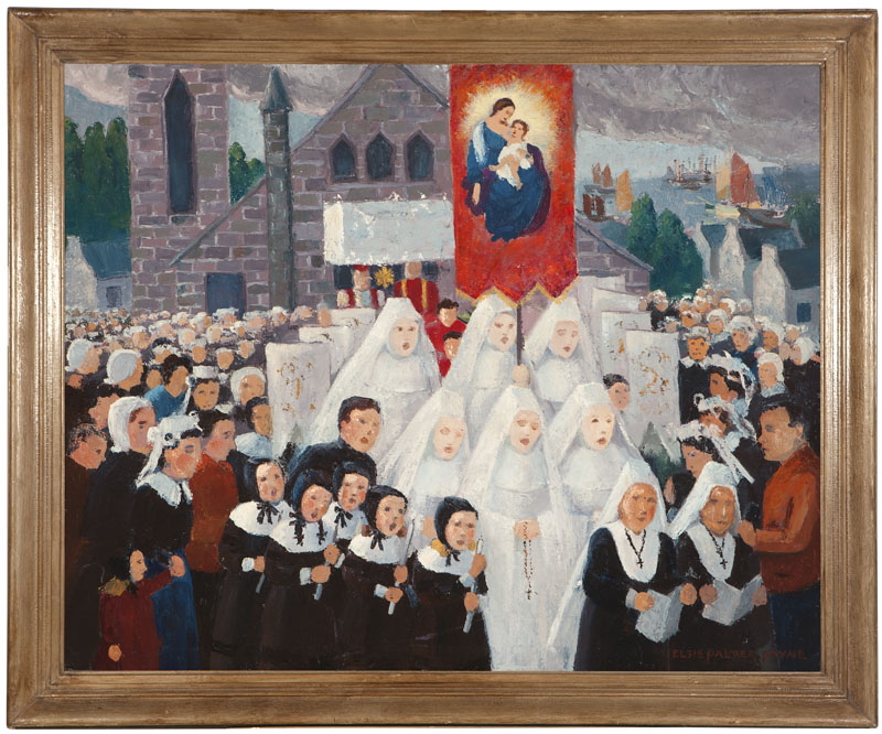 Madonna Festival 32'' H x 40'' W