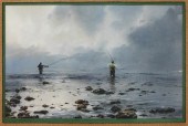 MAE BERTONI FISHERMAN SEASCAPE