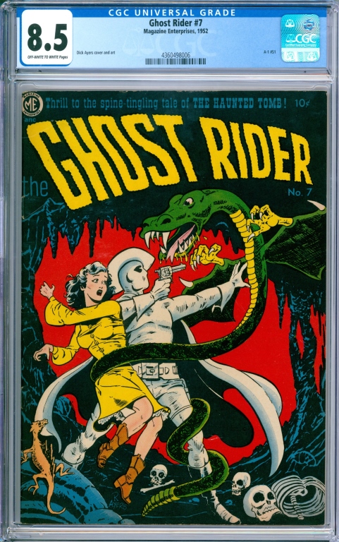 MAGAZINE ENTERPRISES GHOST RIDER #7