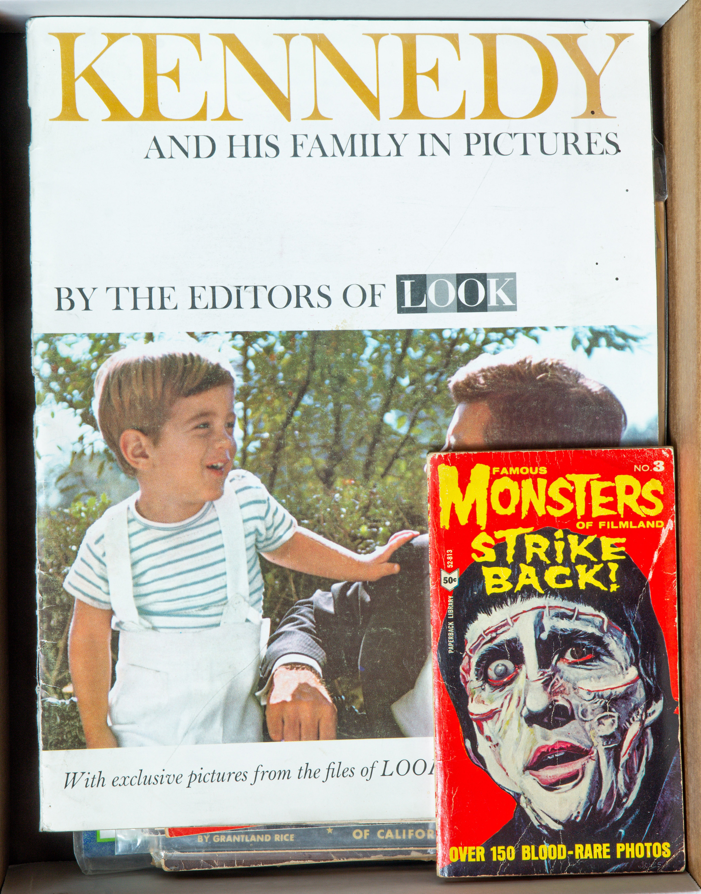 MAGAZINES AND EPHEMERA WITH KENNEDY